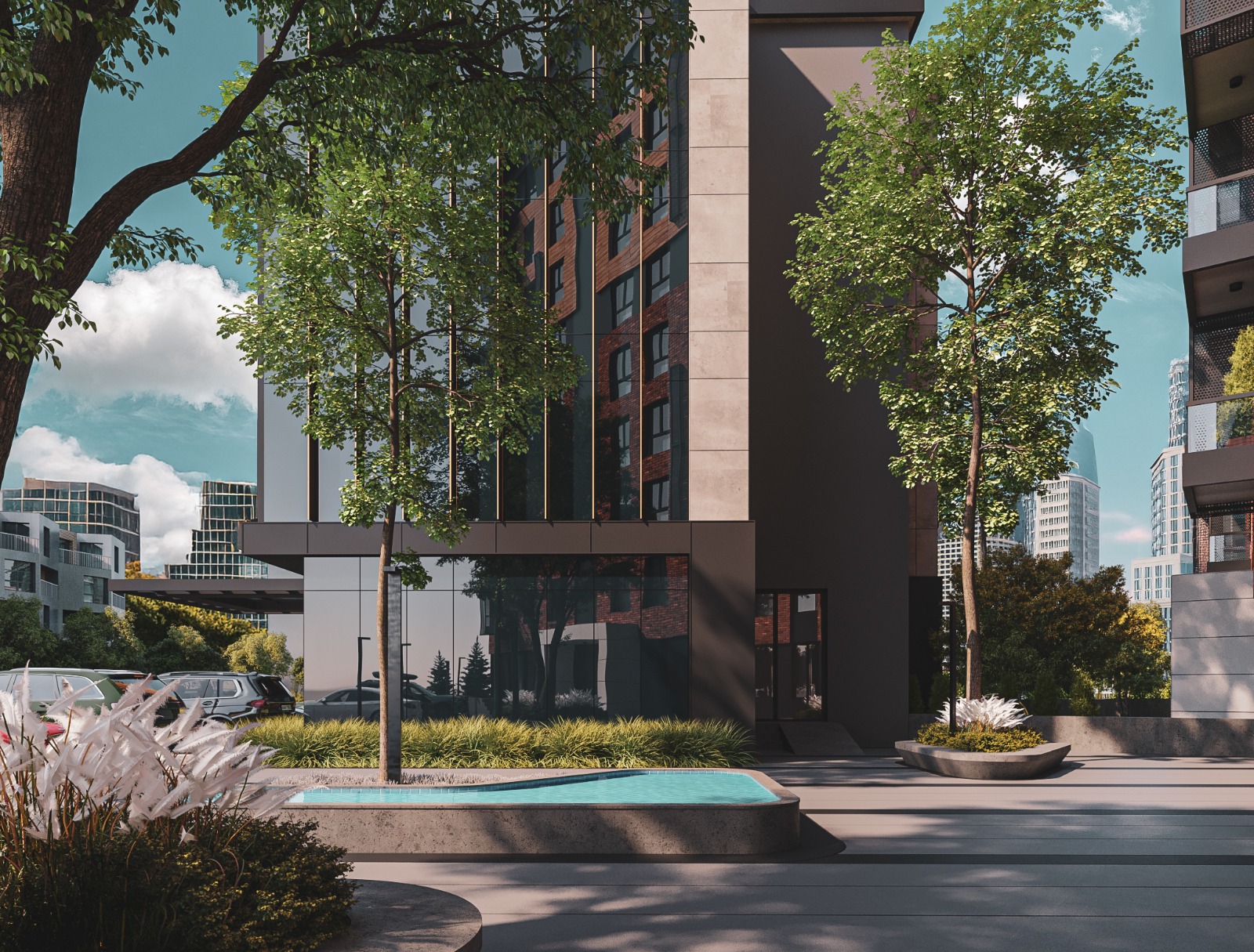 Proje Gece Görünümü